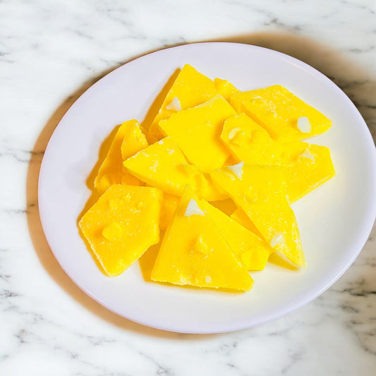 Lemon White Chocolate Wax Brittle | Wax Melts | Brittle Wax | Highly Scented Wax Melts | Wax Bark