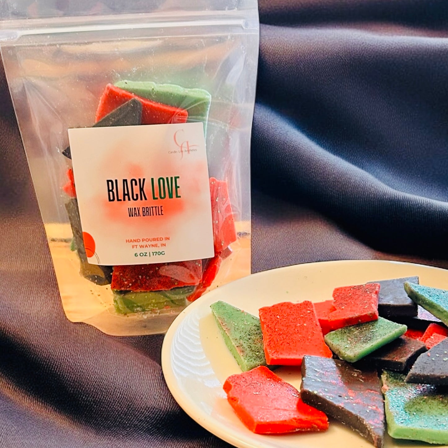 Black Love Wax Brittle | Wax Melts | Brittle Wax | Highly Scented Wax Melts | Wax Bark