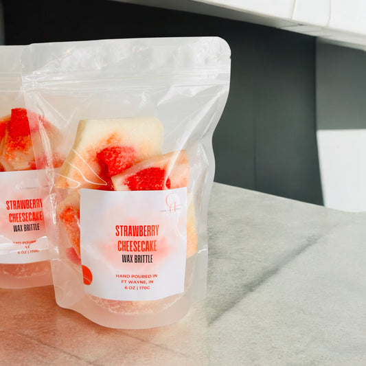Strawberry Cheesecake Wax Brittle | Wax Melts | Brittle Wax | Highly Scented Wax Melts | Wax Bark